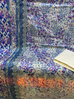 Pakistani Inspired Unstitched Dress